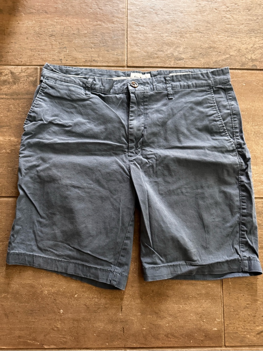 Goodfellow & Co Blue Cotton “The Every Wear Short”, Size 34